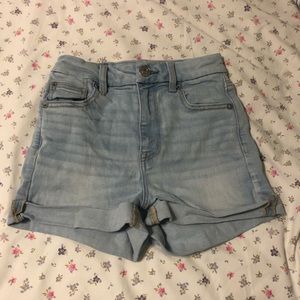 American Eagle Curvy Stretch High Waisted Shorts